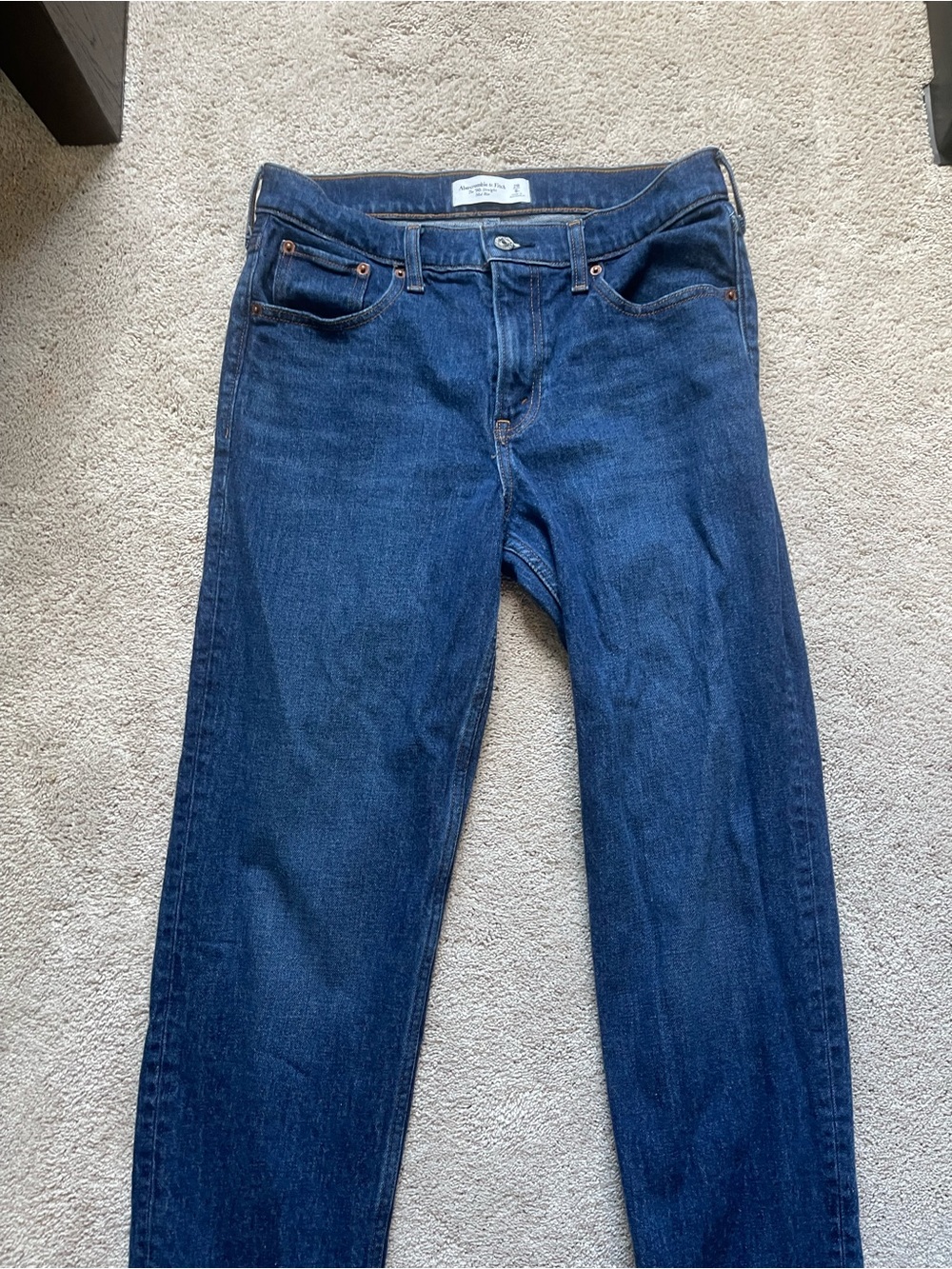 Abercrombie & Fitch low rise baggy jean in 28 long - Picture 4 of 4